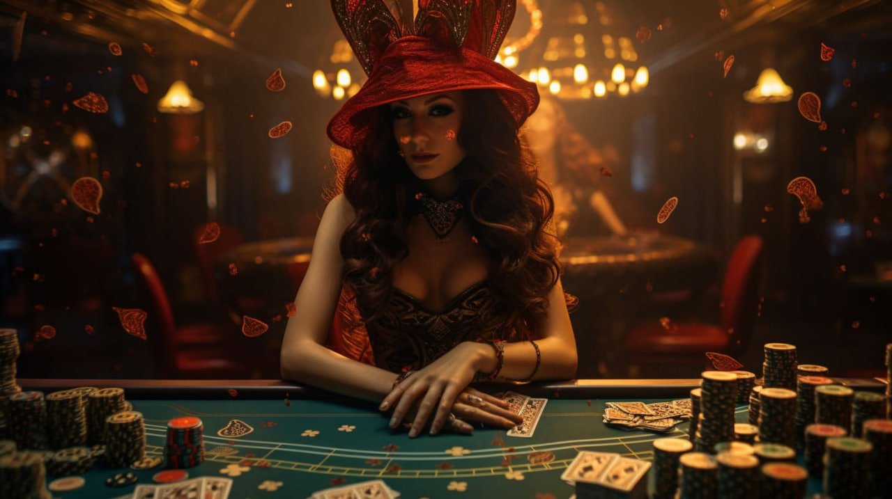 Dealer profesional memandu sesi permainan kartu di studio Live Casino gacor888